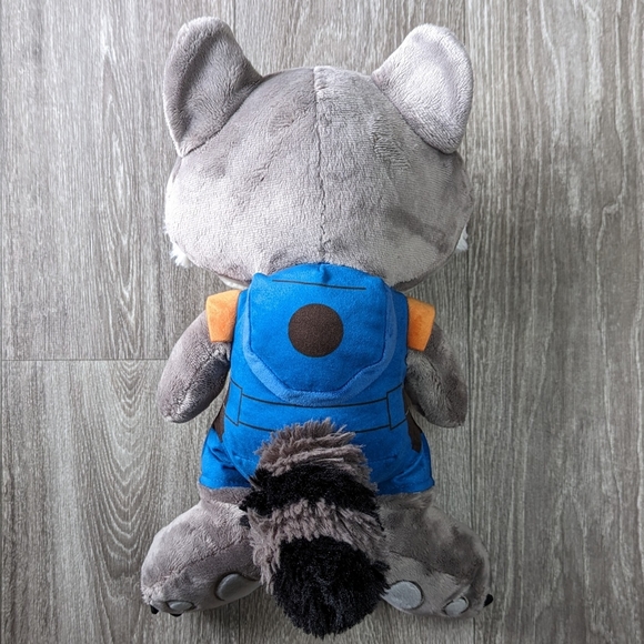 Disney Parks Marvel Infinity Rocket Racoon Big Feet Plush - Picture 2 of 3